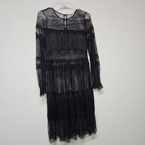 Twinset Size Small Lacey Midi Dress (Doesn't Come With Under Dress) Size Med.